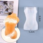Haicheng Shop G Tarzı 3D Sanat Insan ve Kadın Vücut Mum Silikon Kalıp Moda Kokulu Kristal Reçine Kalıpları Dıy El Sanatları Dekor Balmumu Kalıp Ev Masa Süsleme (Yurt Dışından) - Mum Yapımı - Renkli