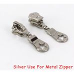 Haicheng Shop Gümüş-Formetal Tarzı Numara 5 5# Otomatik Kilitler Metal Naylon Fermuar Kafası Dikiş Için Moda Metal Fermuar Kaydırıcılar Zip Tamir Kitleri Dıy Aksesuarları G (Yurt Dışından) - Renkli - No: 1