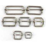 Haicheng Shop Gümüş Tarzı 38MM 5 Adet Metal Slaytlar Tri-Glides Makaralı Tokalar Çanta Askısı Kaydırıcı Ayar Kemer Tokası Çanta Dıy Konfeksiyon Aksesuarları (Yurt Dışından) - Renkli
