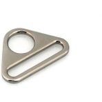 Haicheng Shop Gümüş Tarzı Iç Çap 38MM 5 Adet Metal Üçgen Şekli Halka Toka Ayarlanabilir Toka Dokuma Için Deri El Sanatları Çanta Askısı Kemer Konfeksiyon Bagaj Dıy Aksesuar (Yurt Dışından) - Renkli