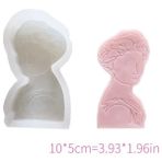 Haicheng Shop H03 Stili Dıy Venüs Mum Kalıp Sanat Mum Silikon Kalıp Koku Insan Şekilli Mum Yapımı Balmumu Alçı Kalıp Handmad (Yurt Dışından) - Renkli