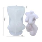 Haicheng Shop H07 Stili Dıy Venüs Mum Kalıp Sanat Mum Silikon Kalıp Koku Insan Şekilli Mum Yapımı Balmumu Alçı Kalıp Handmad (Yurt Dışından) - Renkli