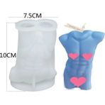 Haicheng Shop J Tarzı Mum Kalıp Silikon Balmumu Kalıp Insan Vücudu Aromaterapi Mumlar Tasarım Sanat Koku Mum Yapımı Sabun Çikolatalı Kek Dekorasyon (Yurt Dışından) - Renkli