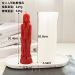 Haicheng Shop Kadın Kalıp Yükseltme Stili Moda Dıy Insan Şekli Vücut Mum Kalıpları Mumlar Için Formu Sihirli Erkek Kadın Kalıpları Dekorasyon Için Diy Kauçuk Kalıp Kek Kalıbı (Yurt Dışından) - Mum Yapımı - Renkli