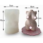 Haicheng Shop Kadın M Stili 3D Insan Vücudu Serisi Mum Silikon Kalıp Dıy Busty Kadın Aromatik Mum Yapımı Reçine Sabun Kalıp Hediyeler Zanaat Ev Dekor Malzemeleri (Yurt Dışından) - Renkli
