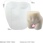 Haicheng Shop Kalıp-7 Tarzı 3D Sanat Kadın Vücut Kokulu Mum Kalıp Dıy Erkek ve Kadın Vücut Parçaları Modelleme Silikon Kalıp Insan Vücudu Alçı Craft Kalıp Kalıpları (Yurt Dışından) - Mum Yapımı - Renkli