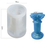 Haicheng Shop Kalıp-E Tarzı Dıy Silikon Mum Kalıbı Sanat Insan Vücudu Şekli Mum Kalıbı 3D Insansı Mum Yapımı Araçları Mum Kalıbı Mum Yapımı Kalıpları (Yurt Dışından) - Renkli