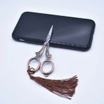 Haicheng Shop Kırmızı Makas 8 Stili Retro Ors Set Vintage Ors Iğne Depolama Tüpü Bız Geçirici Yüksük Nakış Ipliği Terzi Ors Dikiş Araçları Dıy (Yurt Dışından) - Renkli