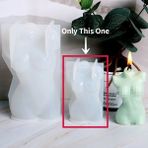 Haicheng Shop Küçük 05 Tarzı 3D Çekici Insan Vücudu Silikon Mum Kalıbı Dıy Portre Aromatik Mum Yapımı Alçı Sabun Reçine Kalıp Hediyeler Ev Dekor Zanaat (Yurt Dışından) - Renkli