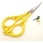 Haicheng Shop Limon Sarısı Stili Avrupa Retro Oyma Terzilik Veya Dikiş Makası Antika Eski Paslanmaz Çelik Veya Terzi Iğne Oyaları (Yurt Dışından) - Renkli