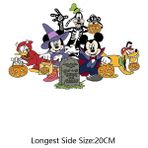 Haicheng Shop MQ0496 Stili Mickey Mouse Demir On Yama Giyim Için Dıy Isı Transferi Etiket Çocuk Dikiş Giysileri Için Erkek Kız T-Shirt Karikatür Aplikler (Yurt Dışından) - Renkli - No: 1