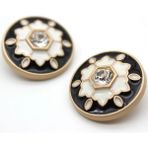 Haicheng Shop No.1 Tarzı 25 mm Lkeran Yeni 5 Adet Çoklu Stiller High-End Metal Düğmeler Çift Kakma Inci Dikiş Düğmesi Giyim Için Ceket Yün Düğmeler (Yurt Dışından) - Renkli