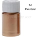Haicheng Shop No.1 Tarzı Bakır Metalik Boya Toz Alçı Mücevherli Metal Tonları Mika Inci Tozu Pigment Boya Epoksi Reçine Sabun Yapımı (Yurt Dışından) - Renkli