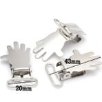 Haicheng Shop No.10 Tarzı Acifier Klip Kurşunsuz Metal Bebek Tutacağı Yatıştırıcı Emzik Çok Renkli Mam Bebek Kukla Klipleri Meme Uçları Tutucu Bebek Emziği (Yurt Dışından) - NO:1