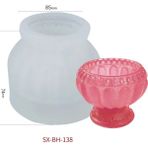 Haicheng Shop NO.138 Stili Dıy Balmumu Mum Için Roma Sütun Alçı Kalıp Insan Vücudu Kalıp Mum Yapımı Kavanozlar Sanat Heykel Modeli Balmumu Kalıp El Sanatları Hediyeler (Yurt Dışından) - Renkli
