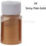 Haicheng Shop No.3 Tarzı Bakır Metalik Boya Toz Alçı Mücevherli Metal Tonları Mika Inci Tozu Pigment Boya Epoksi Reçine Sabun Yapımı (Yurt Dışından) - Renkli