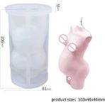Haicheng Shop No.4 Tarzı 3D Roma Sütunu Mum Kalıbı, Dıy Sanat Insan Vücudu Mum Kalıbı, Mum Yapımı Kavanoz, Sanat Heykel Mum Modeli, Mum Kalıbı (Yurt Dışından) - Renkli