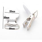 Haicheng Shop No.7 Tarzı Acifier Klip Kurşunsuz Metal Bebek Tutacağı Yatıştırıcı Emzik Çok Renkli Mam Bebek Kukla Klipleri Meme Uçları Tutucu Bebek Emziği (Yurt Dışından) - NO:1