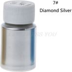 Haicheng Shop No.7 Tarzı Bakır Metalik Boya Toz Alçı Mücevherli Metal Tonları Mika Inci Tozu Pigment Boya Epoksi Reçine Sabun Yapımı (Yurt Dışından) - Renkli