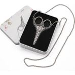 Haicheng Shop No.8 Stili Metal Kutu Retro Vintage Ors Iğne Kılıfı Awl Geçirici Yüksük Çapraz Dikiş Oya Nakış Terzi Dıy Dikiş Ors (Yurt Dışından) - Renkli