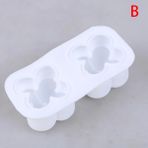 Haicheng Shop Ordu Yeşili Tarzı 8 Kavite Noel Ağacı Şekilli Silikon Kek Kalıbı Mum Kalıbı Kurabiye 3D Pişirme Araçları Mum Yapımı (Yurt Dışından) - Renkli