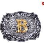 Haicheng Shop Pirinç Tarzı Lüks Kartal Metal Serin Kemer Tokaları Adam Unisex Batı Moda Toka Kovboylar Cowgirls Paracord Toka Erkekler Aksesuarları 1 Adet (Yurt Dışından) - Renkli