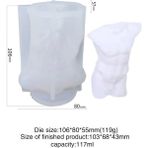 Haicheng Shop RS1-812 Stili 3D Insan Vücudu Mum Kalıp Silikon Sanat Hamile Kadın Modeli Kalıpları Epoksi Reçine Kalıp El Sanatları Için Dıy Sabun Balmumu Epoksi Alçı Kalıp (Yurt Dışından) - Mum Yapımı - Renkli