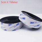 Haicheng Shop Siyah 5cm x 1 Metre Stili 3m Siyah Beyaz Güçlü Velcros Kendinden Yapışkanlı Cırt Cırt Raptiye Bant Ağır Hizmet Tipi Velcro Çift Bant Naylon Çıkartmalar Dıy Için 1m (Yurt Dışından) - Renkli - NO:1
