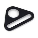 Haicheng Shop Siyah Stil Iç Çap 20MM 5 Adet Metal Üçgen Şekli Halka Toka Ayarlanabilir Toka Dokuma Için Deri El Sanatları Çanta Askısı Kemer Konfeksiyon Bagaj Dıy Aksesuar (Yurt Dışından) - Renkli
