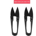 Haicheng Shop Siyah2 Adet Tarzı Ewing Iplik Kesici Veya Iğne Oyaları Küçük Veya Nakış Malzemeleri Iplik Veya Paslanmaz Çelik (Yurt Dışından) - Renkli - No: 1