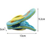 Haicheng Shop Slippers Style Terlik Şekli Büyük Plaj Havlusu Klipsleri Peg Plastik Şezlong Şezlong Tutucu Havuz Yorgan Klipsi Çorap Klipleri Plaj Terliği Havlu Klipleri (Yurt Dışından) - Renkli - NO:1