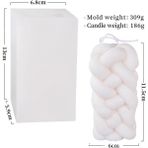Haicheng Shop Stil K Stili Yaratıcılık Nervürlü U Şekilli Mum Silikon Kalıp Kemer Konik Curl Mum Kalıbı Nordic Uzay Dekorasyon Süsleri Aromatik Mumlar (Yurt Dışından) - Mum Yapımı - Renkli