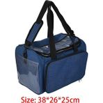 Haicheng Shop Stili Temizle Oxford Kumaş Yün Oya Tığ Kanca Depolama Tote Çanta Örgü Iğneleri Dikiş Aracı Iplik Iplik Tutucu Organizatör Çanta (Yurt Dışından) - Renkli - NO:1