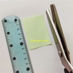 Haicheng Shop Üçgen 2mm Tarzı 11 Boyutları Dikiş Terzilik Terzi Veya Makas Oya Deri El Sanatları Döşemelik Alet Aksesuarları Kumaş El Sanatları (Yurt Dışından) - Renkli - No: 1