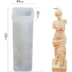 Haicheng Shop Venüs Tarzı Sıcak Sanat Insan Kadın Vücudu Mum Silikon Kalıp Venüs Mum Kalıpparfüm Insan Şekilli Mum Yapımı Balmumu Alçı Kalıp El Yapımı (Yurt Dışından) - Renkli