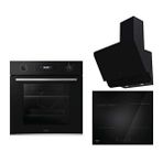 Haier 3'lü Ankastre Set Elk. Ocak (hwos2bfa2h4a-ha64cc/tk-hadg6cs2bght) Siyah