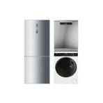 Haier 3'lü Beyaz Eşya Seti (C3FE844CGJ-HW100-B14959N1-XF 6B2M3PX)