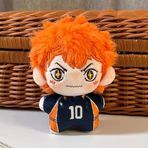 Haikyuu Peluş Hinata Shoyo/Tobio Kageyama Peluş Anime Doldurulmuş Figür Sevimli Karikatür Karakter Kırlent Çantası Kolye Ev Kanepe Dekorasyonu 12 cm