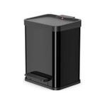 Hailo 0619-260 Çöp Kovası Öko Plus M Siyah 17 lt.