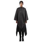 Hainnum Gri Beyaz Cosplay Kostümü Kapüşonlu Şövalye Pelerin Cape Robe Jedi Üniforma Kıyafetleri Cadılar Bayramı Takımı Kadın Erkek için, X-Large