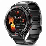 Hainoteko Gps-2 Akıllı Saat Gps Özellikli Amoled Ekran 3 Atm Su Geçirmez 3 Kordonlu Bluetooth Aramalı Siyah