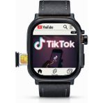 Hainoteko Ultra 2 49MM Android Tabanlı Akıllı Saat – Dokunmatik Ekran, Uygulama Indirilebilir, Bildirim & Medya Kullanımı - Siyah