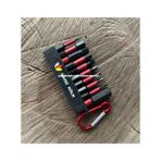 Hainz Köln Köln Mıknatıslı Çelik Alyan Seti Bits Alyan Uç Takımı 1,5mm Den 10MM Kadar 10PCS - 50MM - Siyah