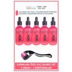 hairbox professional hair care products Kadın Saç Çıkarıcı Serum, Saç Çıkaran Serum , Saç Gürleştirici ( 5 Serum 1 Tarak Hediye)