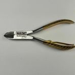 Haircraft Hc00507 Tırnak Pensi Çelik Yarım Sarı 12 Cm Kalın Desenli