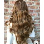 Hairpim Professional (0.6 Gr) Dore Kahve 50 Adet 70 Cm Yeni Nesil Kaynak Gerçek Saç Hpdk364