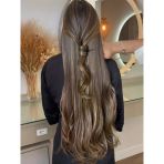 Hairpim Professional (0.8 Gr) Doğal Sombre 50 Adet 70 Cm Yeni Nesil Kaynak Saç Hp513