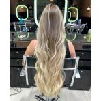 Hairpim Wavy (0.8 Gr) Bebek Sarısı Ombre 50 Adet 70 Cm Yeni Nesil Kaynak Saç Hp464