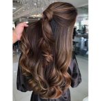 Hairpim Wavy (0.8 Gr) Doğal Sombre 50 Adet 60 Cm Yeni Nesil Kaynak Saç Hp511