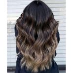 Hairpim Wavy (0.8 Gr) Koyu Kumral Ombre 50 Adet 60 Cm Yeni Nesil Kaynak Saç Hp391